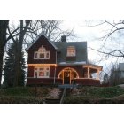 Williamsport: Christmas at 821 Fifth ave, Willliamsprt PA.. 114 yr old house