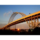 Portland: : fremont bridge at sunset