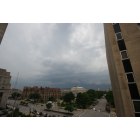 St. Louis: : Looking West toward City Hall; Storm approaching St Louis.