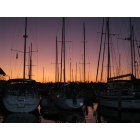 Madisonville: : sunset in the harbor