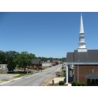 Childersburg: : Eighth Av, Downtown/First Baptist Church