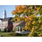 Bethel: Bethel Town Hall in the Fall