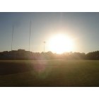 Dell Rapids: Sunset at DRHS Football field