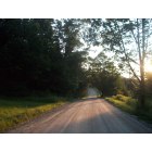 Starksboro: Big Hollow road, past Shaker hill. Sunset.