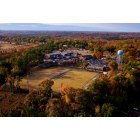 Ware Shoals: : Ware Shoals High School aerial view of campus in Autumn