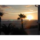 Sunset from my brother\'s house on Gulf Boulevard