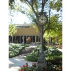 College Place: : WWU Class of 2000 clock with Fine Arts Center behind