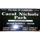 Elmsford: Park Sign