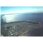 Punta Gorda: : Aerial View of Punta Gorda jutting out into Charlotte Harbor