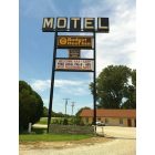 Emporia: : Budget Host Inn - Sunrise Motel, Historic remodeled sign Emporia, KS