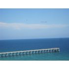 Gulf Breeze: : Banner tow over Navarre Beach Pier - Gulf of Mexico Navarre Beach FL