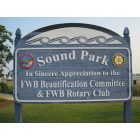 Fort Walton Beach: : Sound Park Sign - Fort Walton Beach, FL