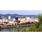 Charleston: : Charleston skyline as seen from the other side of the Kanawha River