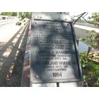 Mooringsport: : Caddo Lake Drawbridge plaque