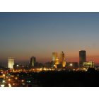 Tulsa: : Downtown from atop the Hillcrest parking garage