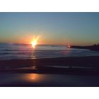 Brookings: : sunset at the beach