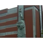 Neenah: : replica statue of liberty downtown Neenah