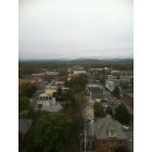 Kingston: : Looking towards Uptown Kingston from the City Hall bell tower.