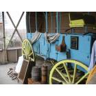 Echo: : Covered Wagon Museum display, Echo, OR