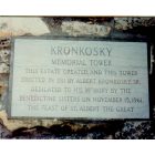 Boerne: History of Kronkosky Memorial tower