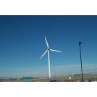 Pipestone: Wind Energy Turbine near Pipestone school