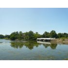 New Rochelle: : Red Bridge at Premium Mill Pond