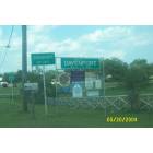 Davenport: : Davenport City Limit Sign