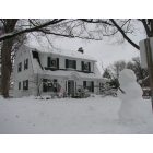 Mount Carmel: : House on Cherry Street in Winter