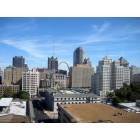 St. Louis: : Downtown from the Terra Cotta Lofts