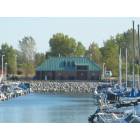 Winthrop Harbor: : North Point Marina - one of many Bath Houses for the boaters