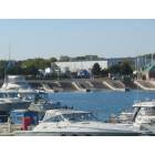 Winthrop Harbor: : North Point Marina - boat launch area