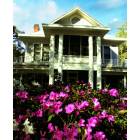 Brooksville: Maillis House with azeleas in bloom
