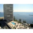 Fort Lauderdale: : View from Port Everglades End Unit condo