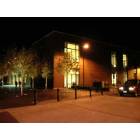 Beaverton: Nighttime view of the library