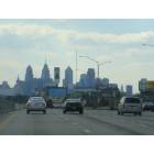 Philadelphia: : downtown from highway