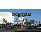 San Diego: : Sign for North Park, a community of San Diego, California