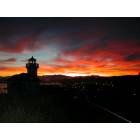 Port Townsend: Clock Tower at Sunset