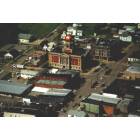 Woodsfield: : Aerial view of Woodsfield OH
