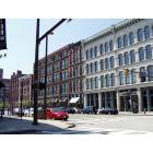 Cleveland: : warehouse district downtown