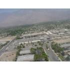 Palm Springs: : A view to the south from the descending airplane