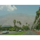 Palm Springs: Driving west on Tahquitz