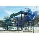 Marysville: slide at public pool in city park