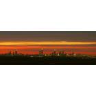 Atlanta: Skyline of Atlanta during sunset