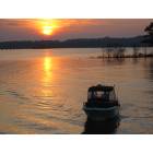 Anderson: Sunset at Lake Hartwell