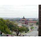 San Marcos: : The view of downtown from the Texas State University Campus
