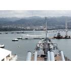 Honolulu: : Pearl Harbor Memorial for the deck of the Mighty Mo.