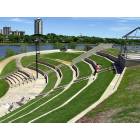 Tulsa: : Reynolds floating stage and amphitheatre.