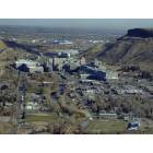 Golden: : The Coors Brewery in Golden, as seen from Lookout Mountain