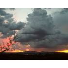 Green Valley: Storm Clouds at sunset, Green Valley, AZ, USA