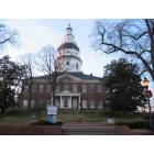Annapolis: Maryland State House -- Capitol of the US from 11/26/1783 to 8/13/1784